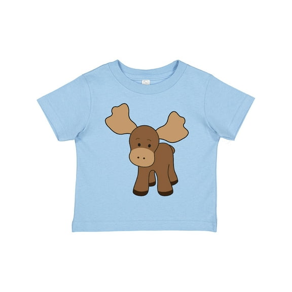 Inktastic Cute Moose Boys or Girls Toddler T-Shirt