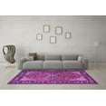 thumbnail image 3 of Ahgly Company Indoor Rectangle Persian Purple Traditional Area Rugs, 4' x 6', 3 of 4