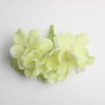 thumbnail image 4 of 10 cabezas de flores artificiales de hortensia de seda de 10 cm para decoración de bodas DIY verde fluorescente, 4 of 9