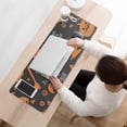 thumbnail image 3 of Long Mouse Pads for Desk,Trick or Treat Halloween Pattern Desk Mats on Top Of Desks, Desk Mouse Pad Extra Large with 3mm Non-Slip Base and Stitched Edge for Gaming,Office,Work,Home 31.5x11.8in, 3 of 5