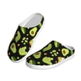 thumbnail image 2 of Lsque Avocado Toast Pattern Womens Comfort Cotton on Scuff With Memory Foam and Anti-skid Sole Slipper-44/45, 2 of 7