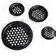 thumbnail image 3 of 10 pieces round stainless steel ventilation grilles stainless steel ventilation grilles round stainless steel ventilation grilles 10 pieces black vent, 3 of 3