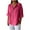z1 Hot Pink, variant on Womens Summer Tops V-Neck 3/4 Sleeve Cotton Linen Dressy T Shirts Trendy Fashion Casual Beach Vocation Clothes