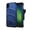Blue & Black, variant on ZIZO BOLT Bundle for Cricket Vision Plus Case with Screen Protector Kickstand Holster Lanyard - Black