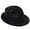 Black, variant on SUXIAN Children Performance Hat Universal Fashion Top Hat Solid Color Sequin Jazz Hat Stage Hat for Magic Shows Girls Winter Hats Gold One Size
