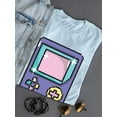 thumbnail image 3 of Gamepad Console T-Shirt Women -Image by Shutterstock, Female Medium, 3 of 4