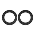 thumbnail image 2 of Montajes De Altavoces, Almohadilla De Anillo De Altavoces De 4 Pulgadas Negras Para El Automóvil, 2 of 7
