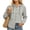 Gray, variant on Women's Hooded Shacket Jacket Button Down Loose Fit Casual Outerwear with Pockets Lightweight Layering Tops for Spring Fall Daily Wear,Gray,XXL