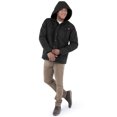 thumbnail image 3 of Wrangler Workwear Men's and Big Men's Faux Sherpa-Lined Duck Jacket, Sizes S-3XL, 3 of 8