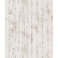 thumbnail image 1 of Natural Faux 2 - Modern Geometric Stone Wood Rustic White Wallpaper Roll, 1 of 2