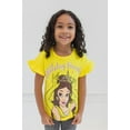 thumbnail image 2 of Disney Princess Belle Birthday Toddler Girls T-Shirt Yellow 5T, 2 of 5