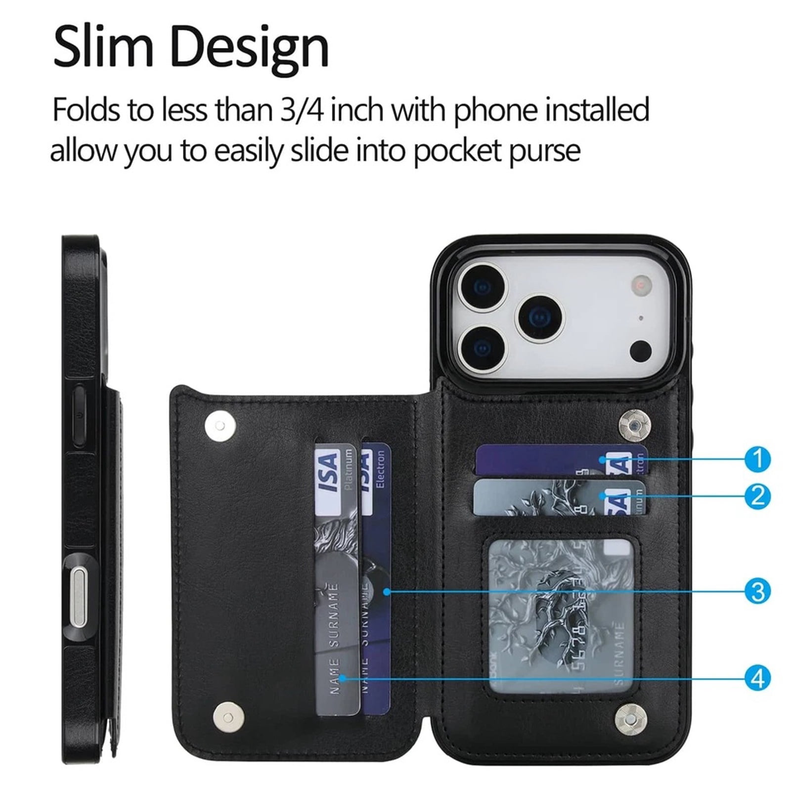 WTCKW02 Case for iPhone 17 Pro - Black