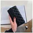 thumbnail image 4 of TAZAG tri-fold long wallet women's retro rivet wallet, 4 of 9