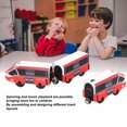 thumbnail image 4 of Mini  Toy, 3 PCS   Electronic Toy  Pull Back Steam  Model Set, Simulation Steam  Sets For Boys Girls Christmas Trains Toys Steam Locomotive, 4 of 8