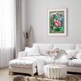 thumbnail image 3 of Cuadros Decorativos 5D DIY Diamond Painting Kits completo redondo taladro flor mosaico imagen pared Likrtyny embutido en tela, 3 of 9
