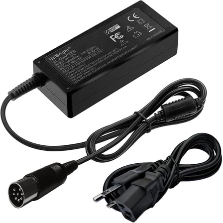 12V 8-Pin DIN AC DC Adapter for Mindray M5 M6 M7 Portable Color Diagnostic Ultrasound System ADP1210-01 ADP121001 8Pin DC12V 9A 108W 10A 120W Power Supply Cord Cable Charger PSU
