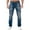 Light blue, variant on Mens Jeans Slim Fit Straight Leg Mens Spring Summer Casual Bodybuilding Pocket Denim Sports Full Length Pants Baggy Jeans for Teens High Waist Men Jeans Straight Stretch
