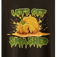 thumbnail image 4 of Halloween Pumpkin Lets Get Smashed Mens T Shirt, 4 of 5