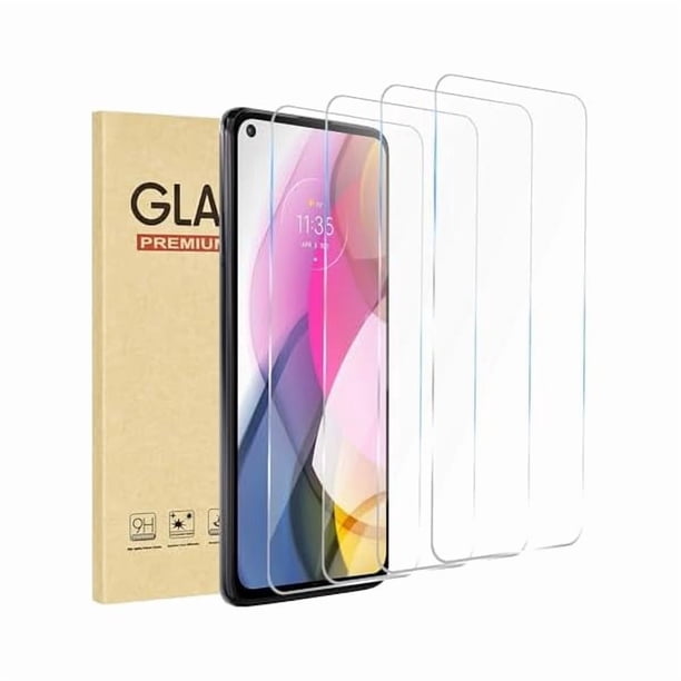 Chenchen 4 Pack Screen Protector for Motorola Moto G Stylus(2021), Premium Tempered Glass Film 9H Hardness,High Aluminum,HD Clear,Anti-Scratch,Bubble Free,Ultra Durable,Case Friendly