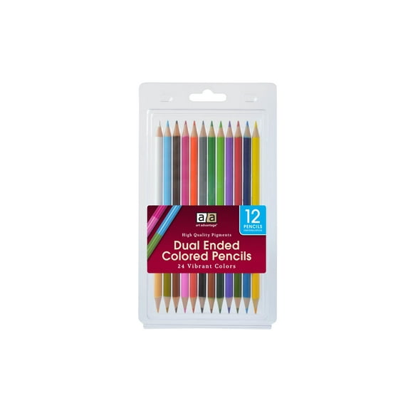 Art Advantage Dual Color Pencil Set 12pc