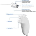 thumbnail image 2 of 2-pack Nunchuck Controllers for Wii, Nunchuk Joystick Remote Control Game C, 2 of 5