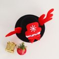 thumbnail image 4 of 2PCS Christmas Pet Funny Hat Christmas Dog Hat Decoración Headwear Pet Costume Accesory Cosplay Props (Muñeco de nieve, Árbol verde), 4 of 6