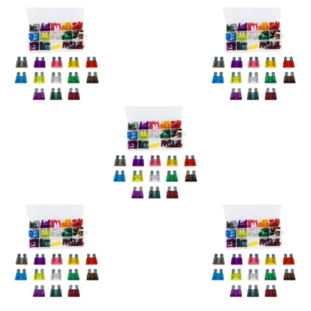 ZheElen 140x Transparent Assortment Kit Medium For Different Requirements Fast Detection Zinc Shown as Pictures 5Set