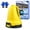 Yellow-B, variant on Electric Ice Scraper for Car Windshield, Rechargeable Ice Blaster, Rotating Scraper Disc, USB Electric Ice Scraper, Comfort Grip, Compact Handheld, Multi-Glass Use, Winter Car Care with Gloves