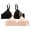 Pink, variant on DAFPZW 2 Pack Women Seamless T Shirt Bras No Underwire Comfort Push Up Bras Buttery Wireless Full Coverage Everyday Bra