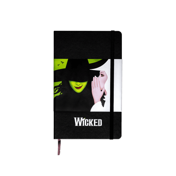 Moleskine Limited Edition Wicked 20th Anniversary Notebook, Hard Cover, Large (5" x 8.25"), Ruled, Black, 240 Pages
