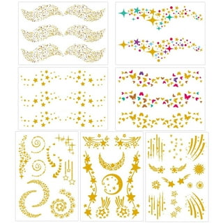 Face Jewels Gems Crystal Self-Adhesive Glitter Crafted Pearls Floral for  Party Rave Accessories DIY Craft