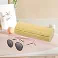 thumbnail image 6 of Eyeglass Eyewear Storage Holder Box, Eyeglass Case Round Space Saving Protective Case Multi Use Travel Hard Shell Glasses Bag, 6 of 10