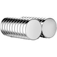 thumbnail image 1 of Small Magnets 8 x 2mm Round Neodymium Magnets Fridge Magnets Small Extra Strong Magnets 20 Pcs Mini Magnets for Whiteboard Craft Home Kitchen Office School, 1 of 4