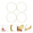 thumbnail image 2 of 4 Pcs Attrape-Rêves Cercles Ronds Anneau en Fer Accessoires DIY, 2 of 8