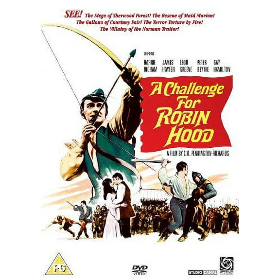 A Challenge for Robin Hood (1967) [ NON-USA FORMAT, PAL, Reg.2 Import - United Kingdom ]