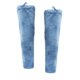 thumbnail image 5 of Calcetines peludos hasta la rodilla, súper suaves, cálidos, antideslizantes, cómodos, hasta el muslo Azul, 5 of 9