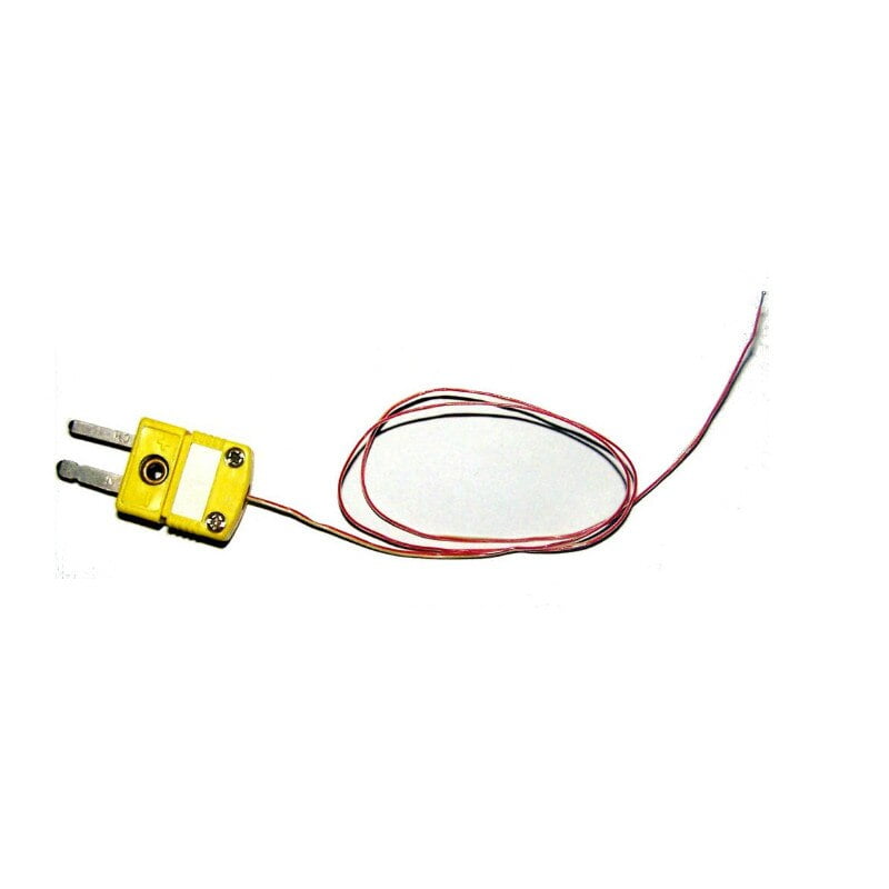 Panel mount Ktype thermocouple miniature plug connector sensor with 0.3 5 meters high