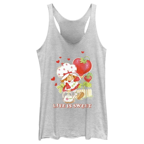 Women's Strawberry Shortcake Sweet Shortcake Racerback Tank Top