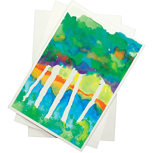 Natural White Sax Watercolor Paper 90 lb 18 x 24 Inches 100 Sheets