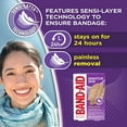 BandAid Brand Adhesive Bandages for Sensitive Skin, Hypoallergenic