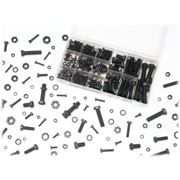 240 Pc. Metric Nut And Bolt Hardware Kit
