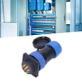 thumbnail image 4 of Conector De Cable Eléctrico, Cableado De Soldadura Contactos De Cobre Enchufe A Prueba De Agua 25A Para Instrumentos Para Equipos Marinos, 4 of 8