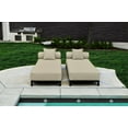 thumbnail image 3 of Volantes Outdoor Beige Chaise Loungers (Set of 4), 3 of 7