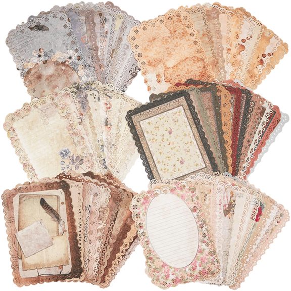 60 Sheets Scrapbook Decorative Paper for Creative Projects, Home Decoration, Card Making, Personalized Journals, Assorted Set for Photo Frames, DIY Crafts