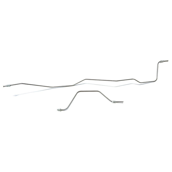 Pair of Stainless Rear Axle Brake Lines. Fits 89-95 Toyota Truck Only 4WD