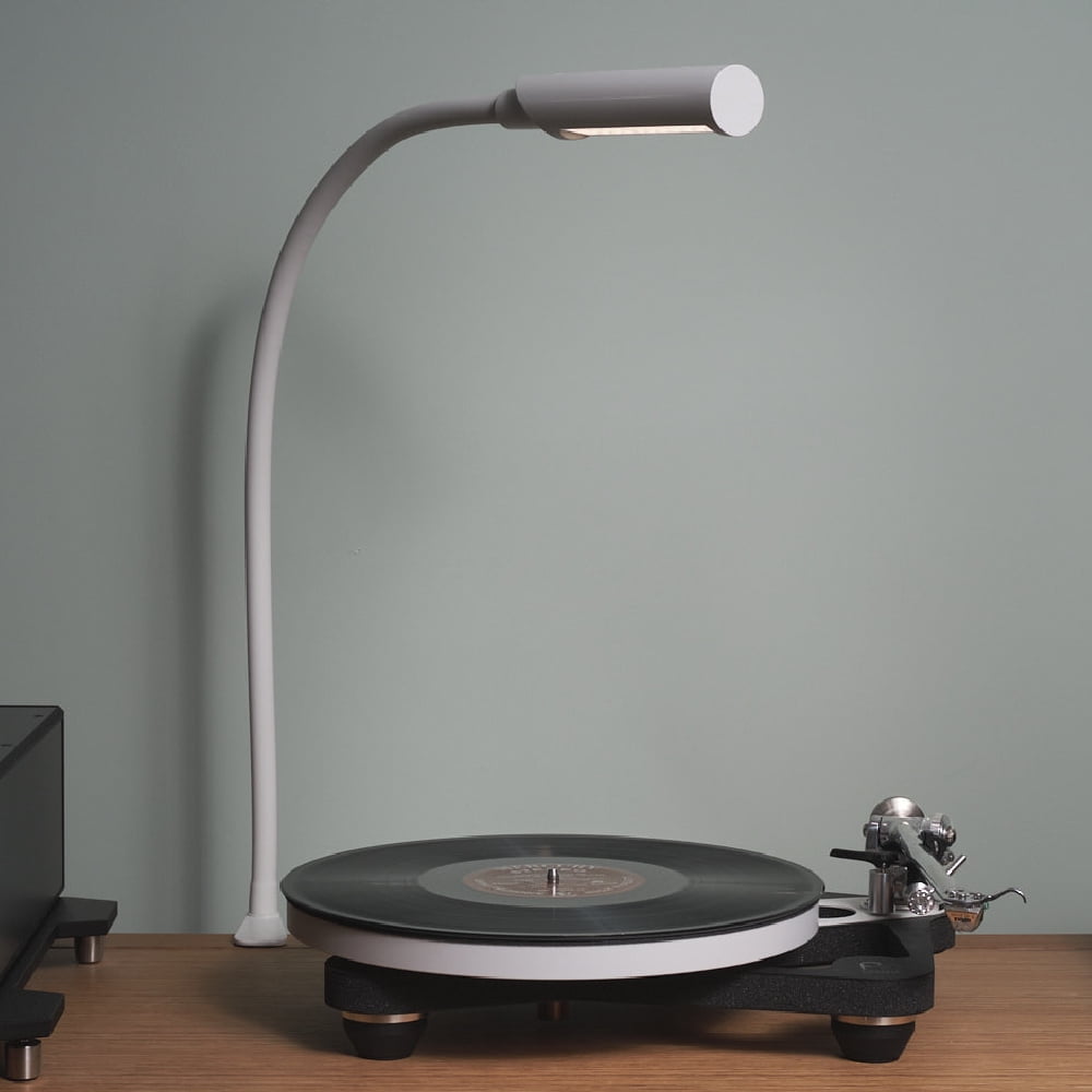 Reliable UberLight Flex Desk Lamp  3100TL, White, LED Task Light with Clamp