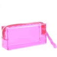 thumbnail image 2 of Soft Large Capacity PU Pencil Case—Pure Color—Durable & Resistance to Wear (Red), 2 of 7