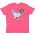thumbnail image 3 of Inktastic Teacher Shark with School of Fish Youth T-Shirt, 3 of 5