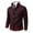 Wine, variant on Xysaqa Men's Full Zip Soft Comfy Knitted Cardigan Sweater Classic Slim Fitted Business Work Cardigan Sweaters Casual Stand Collar Mens Fashion Fall Winter Clothes Dark Gray