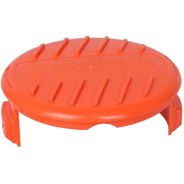 4 piezas de tapas de carrete + 4 piezas de resortes accesorios de repuesto compatibles con recortadoras de hilo BLACK + DECKER RC-100-P